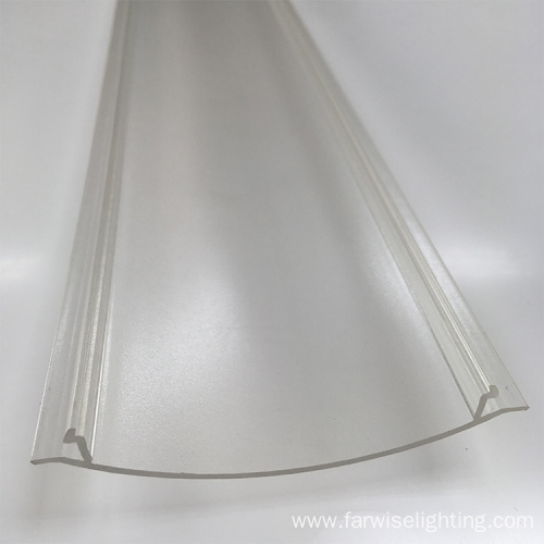 white frosted semi-transparent colour ABS PVC plastic cover